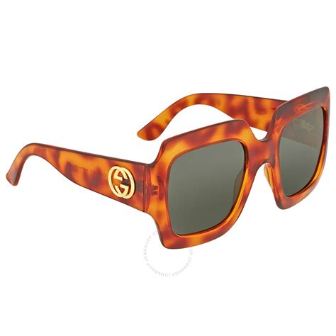 gucci havana brown plastic optical glasses|gucci overzi sunglasses.